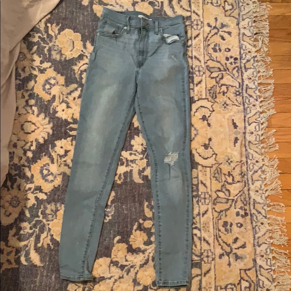 Levi’s mile high super skinny jeans